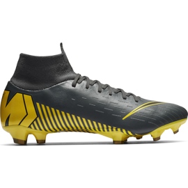 Zapatos de fútbol Nike Mercurial Superfly 6 Pro Fg AH7368 070 negro negro