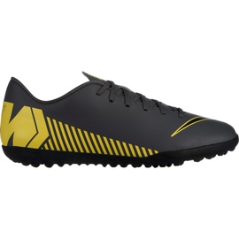 Zapatos de fútbol Nike Mercurial Vapor X 12 Club Tf AH7386 070 multicolor gris