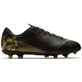 Zapatillas de fútbol Nike Mercurial Vapor 12 Club Mg Jr AH7350 077 multicolor negro