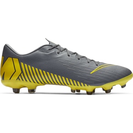 Calzado de fútbol Nike Mercurial Vapor 12 Academy Mg AH7375 070 negro gris