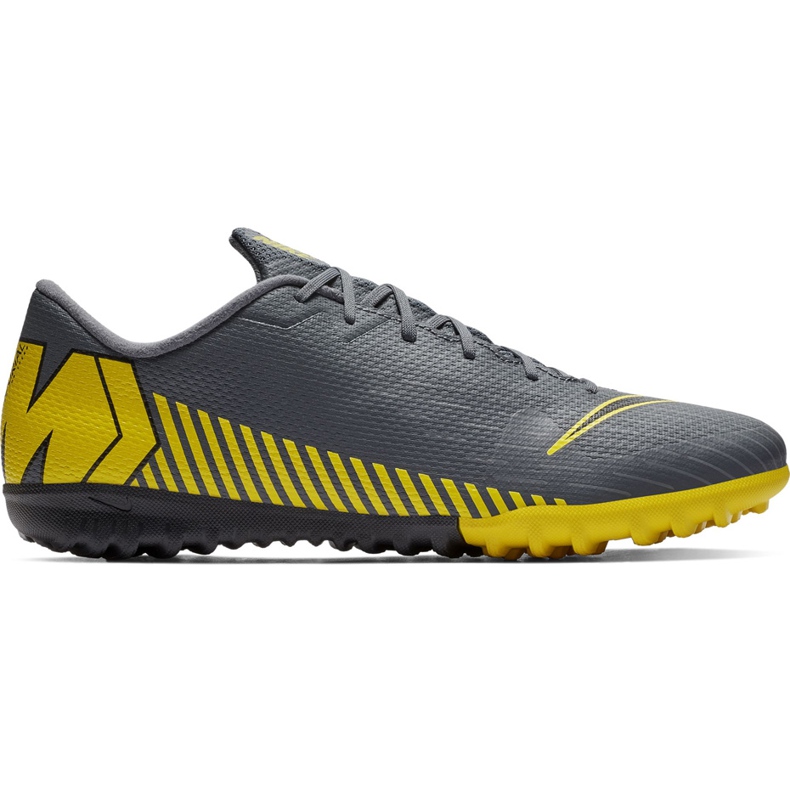 Zapatos de fútbol Nike Mercurial Vapor X 12 Academy Tf AH7384070 negro gris