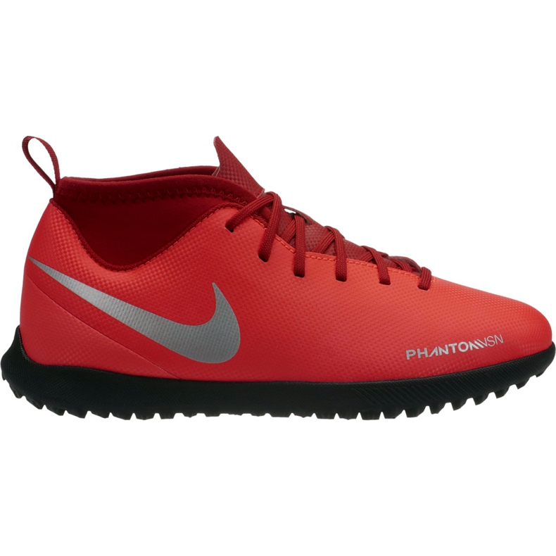 Zapatillas de fútbol Nike Phantom Vsn Club Df Tf Jr AO3294 600 multicolor rojo