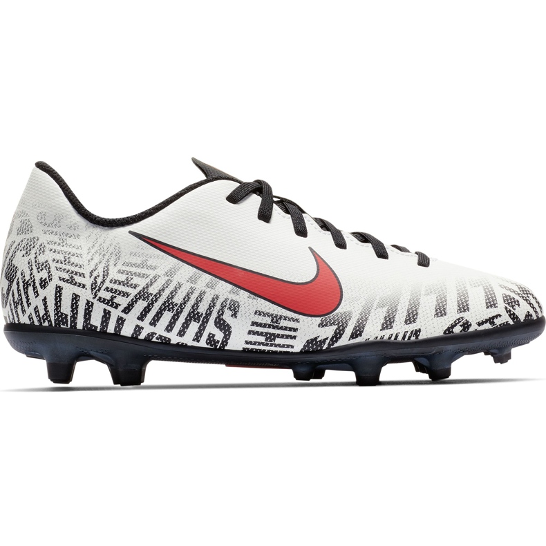 Botas de fútbol Mercurial Nike Neymar Vapor 12 Club Fg Jr AV4762 170 multicolor blanco