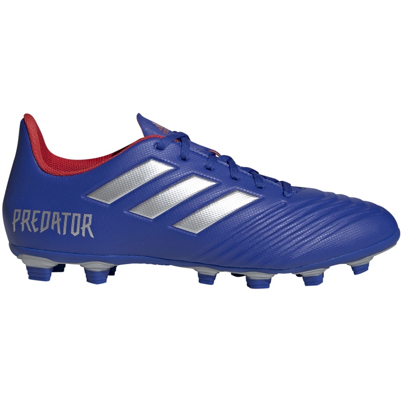 Botas de fútbol adidas Predator 19.4 FxG azul BB8113 multicolor
