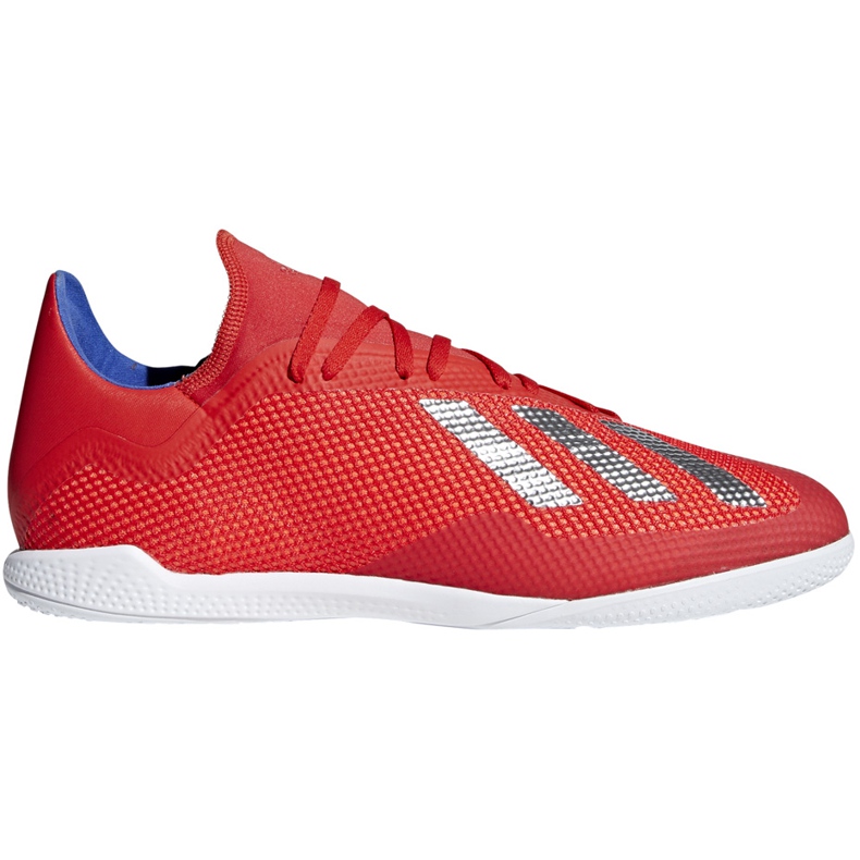 Adidas X 18.3 In rojo zapatos de fútbol BB9392 multicolor