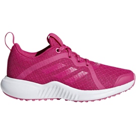 Zapatillas adidas FortaRun XK rosas para niños D96949