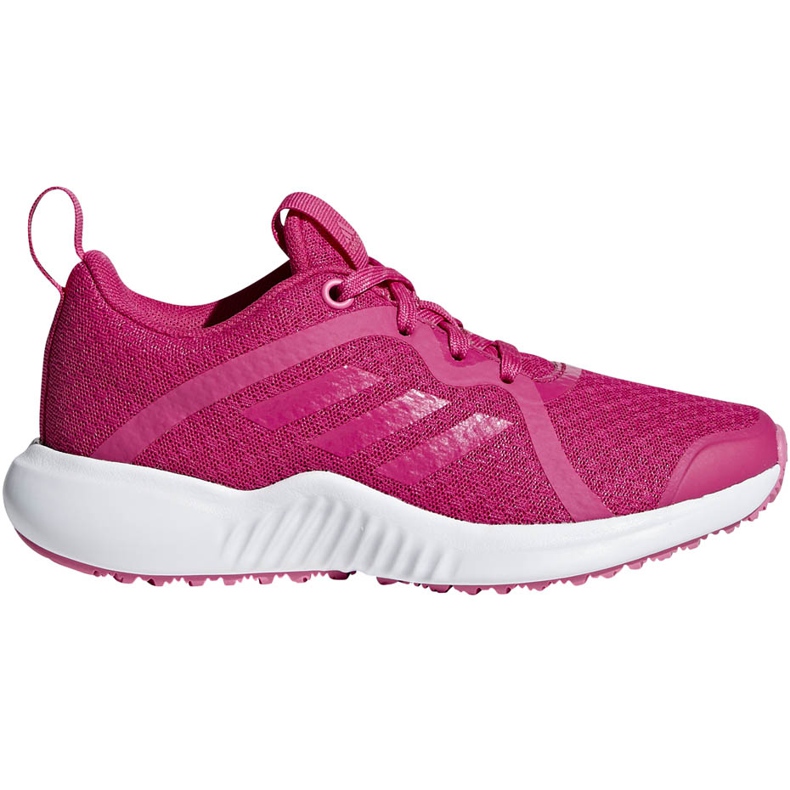 Zapatillas adidas FortaRun XK rosas para niños D96949 rosado
