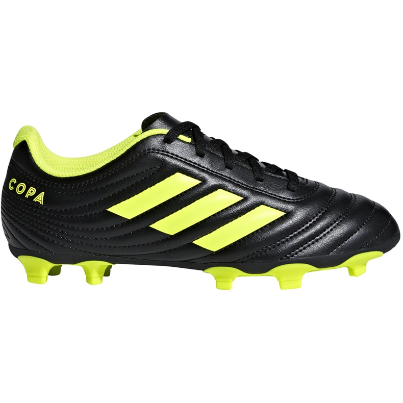 Zapatillas de fútbol Adidas Copa 19.4 Fg Jr negro amarillo D98088 multicolor