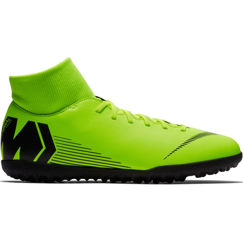 Zapatos de fútbol Nike Mercurial Superfly 6 Club Tf AH7372 701 multicolor verde