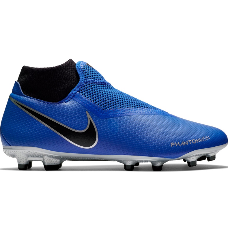 Zapatillas de fútbol Nike Phantom Vsn Academy Df FG / MG AO3258 400 multicolor azul