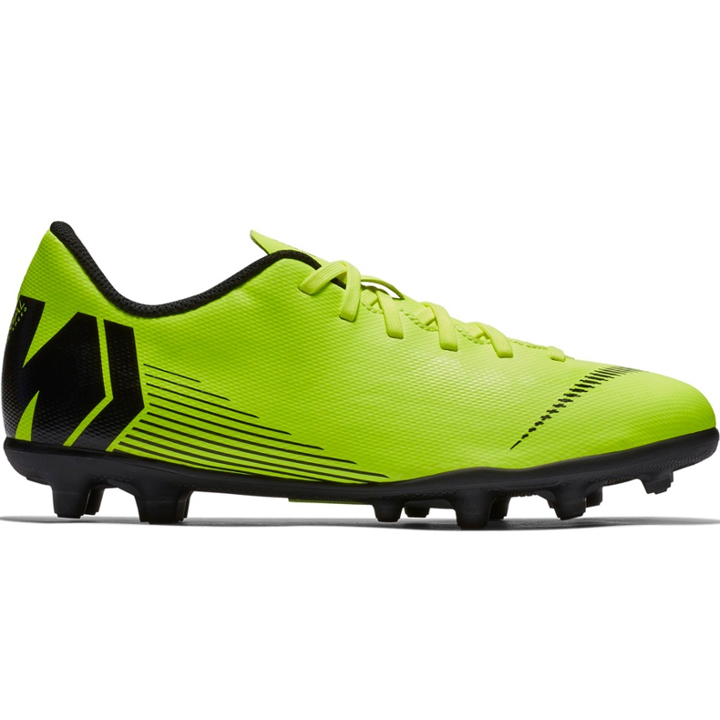 Calzado de fútbol Nike Mercurial Vapor 12 Club Mg Jr AH7350 701 multicolor verde