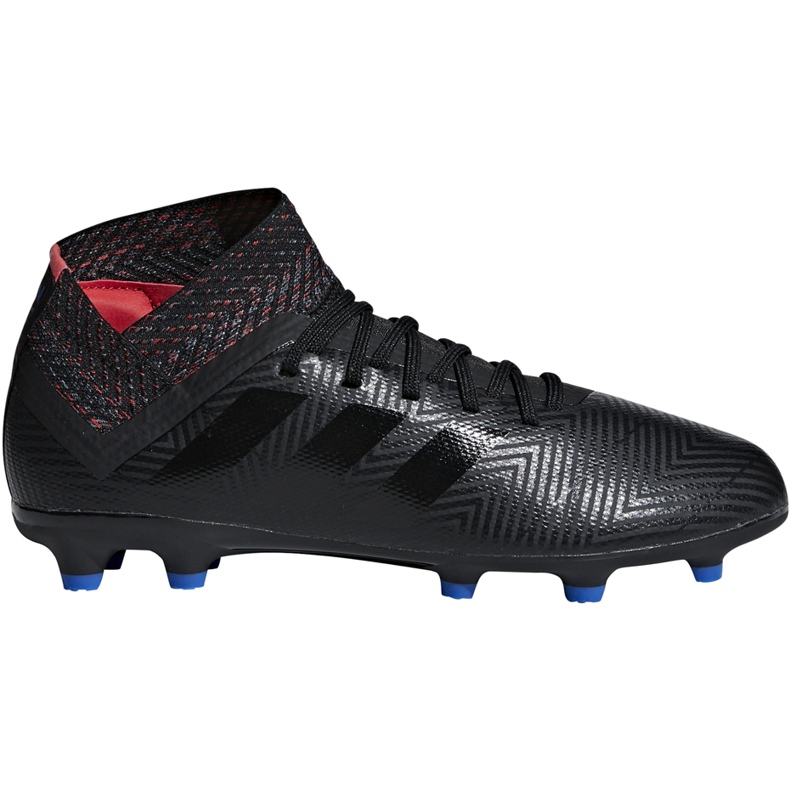 Botas de fútbol adidas Nemeziz 18.3 Fg Jr D98016 multicolor negro
