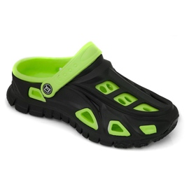 Zapatillas de niños Aqua-Speed ​​Miami negras y verdes 38 negro