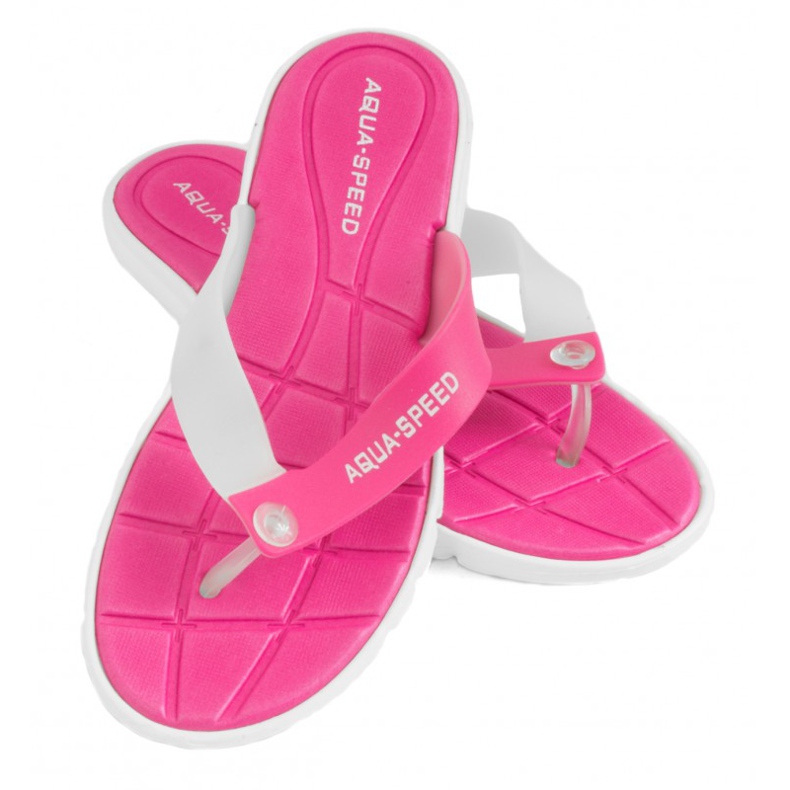 Zapatillas Aqua-Speed ​​Bali rosa y blanco 05479 rosado