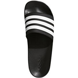 Zapatillas Adidas Adilette Shower negras AQ1701 blanco negro