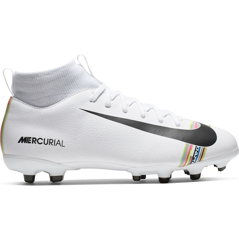 Zapatos de fútbol Nike Mercurial Superfly 6 Academy Mg Jr AJ3111 109 multicolor blanco