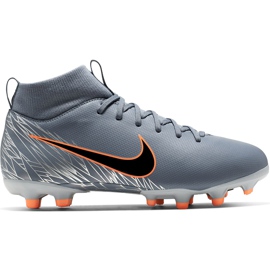 Zapatillas de fútbol Nike Mercurial Superfly 6 Academy Mg Jr AH7337 408 gris multicolor