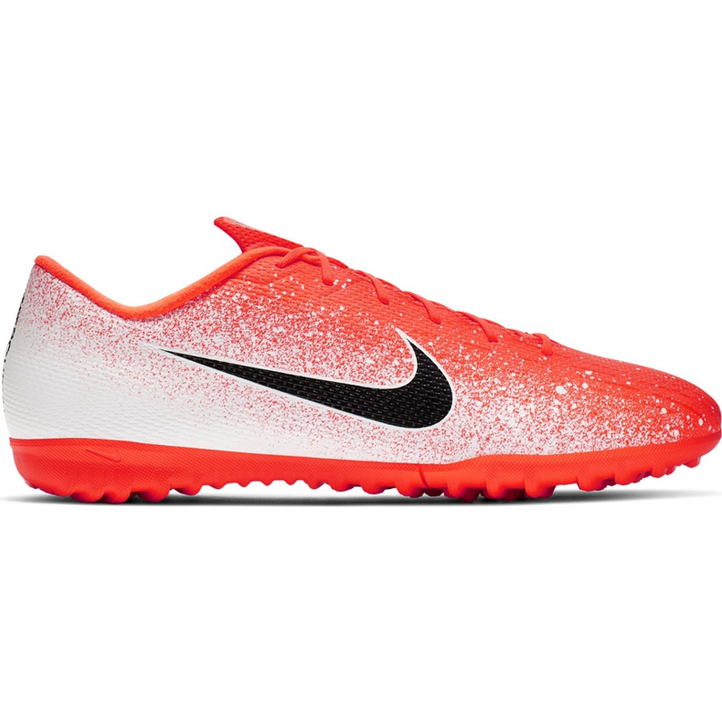 Zapatos de fútbol Nike Mercurial Vapor X 12 Academy Tf AH7384 801 multicolor blanco