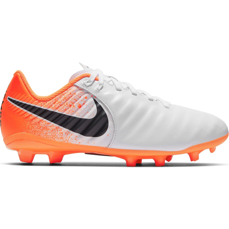 Zapatillas de fútbol Nike Tiempo Legend 7 Academy Mg Jr AO2291 118 multicolor blanco