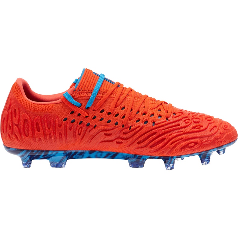 Botas de fútbol Puma Future 19.1 Netfit Low Fg Ag 105534 01 rojo rojo