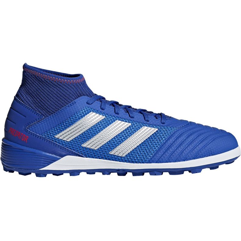 Botas de fútbol adidas Predator 19.3 Tf azul BB9084 multicolor