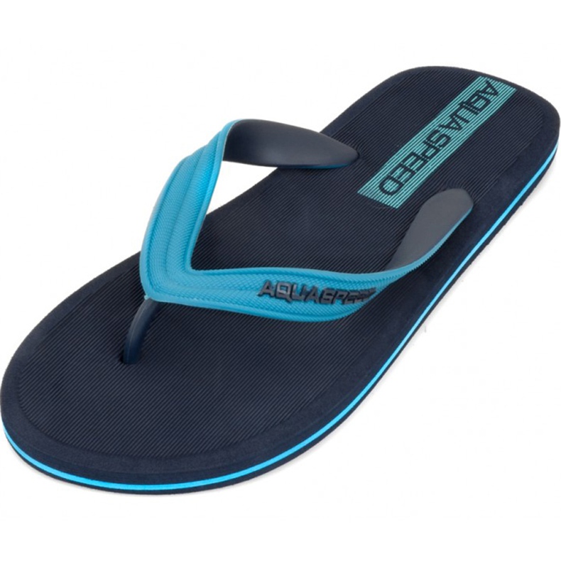 Zapatillas de piscina para hombre Aqua-Speed ​​Faro col.10 azul