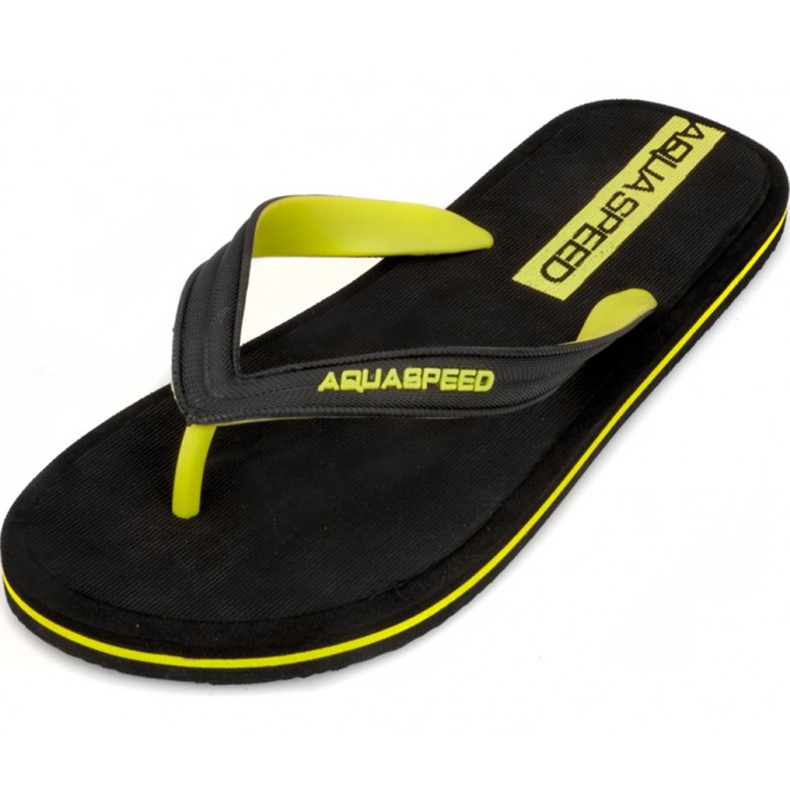 Zapatillas de piscina para hombre Aqua-Speed ​​Faro col.38 negro
