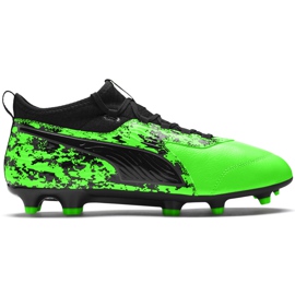 Botas de fútbol Puma One 19.3 Fg Ag 105486 04 multicolor verde