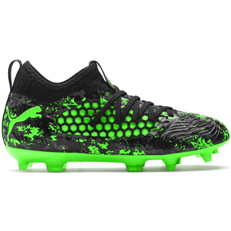 Botas de fútbol Puma Future 19.3 Netfit Fg Ag Jr 105551 03 multicolor negro