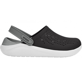 Sandalias Crocs Literide Clog Hombre Negras / Grises 204592 05M negro
