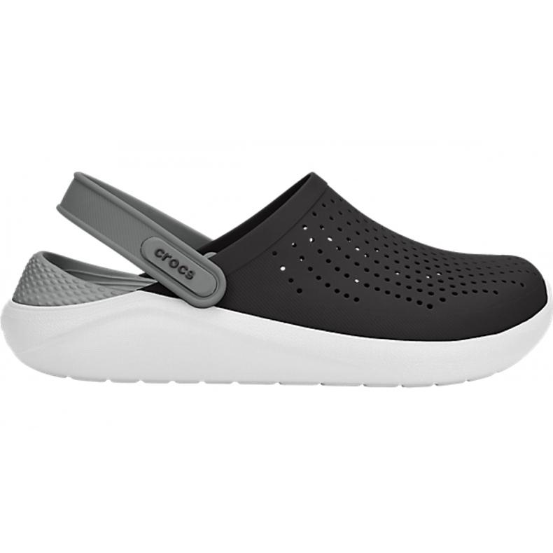 Sandalias Crocs Literide Clog Hombre Negras / Grises 204592 05M negro