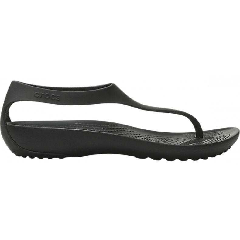 Sandalias de mujer Crocs Serena Flip W negro 205468060