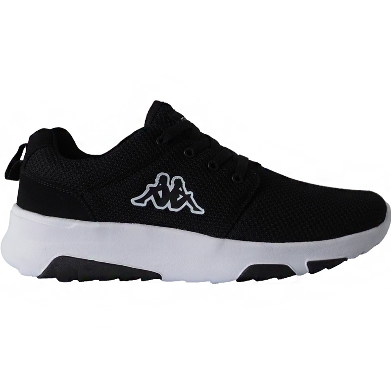 Zapatos de hombre Kappa Sash negro y blanco 242706 1110