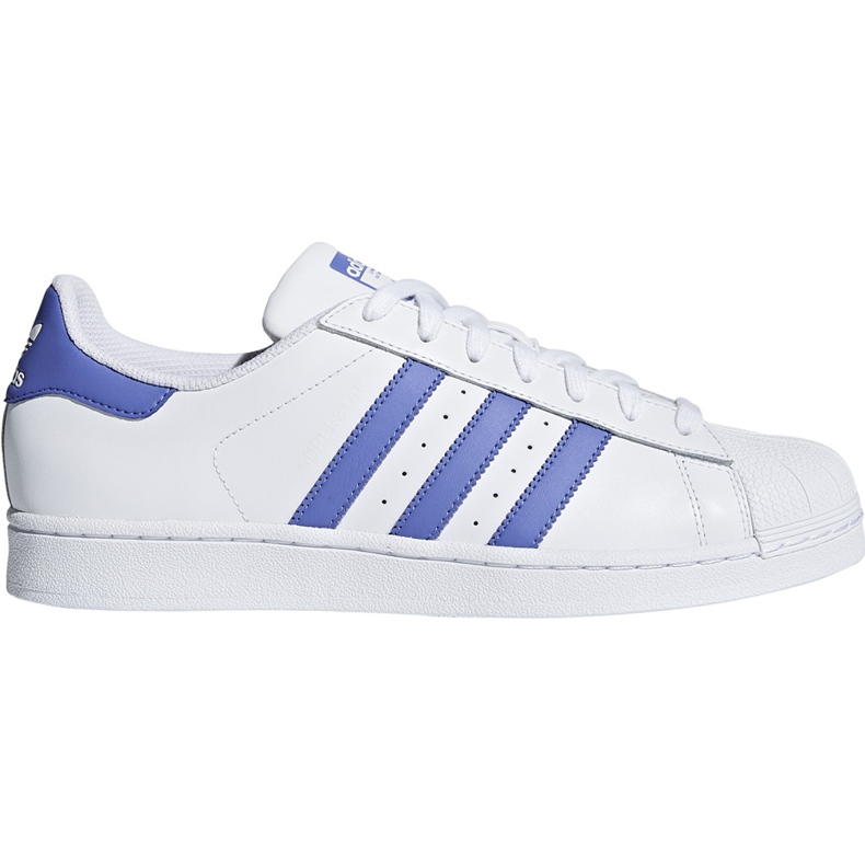 Blancas zapatillas de hombre adidas Superstar G27810 blanco