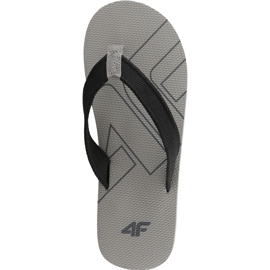 Pantuflas 4F beige para hombre H4L19 KLM003 83S negro