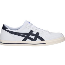Zapatillas de hombre Asics Aaron blanco y azul marino 1201A008 101