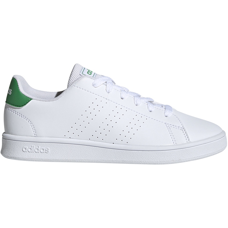 Zapatillas adidas Advantage K blancas para niños EF0213 blanco
