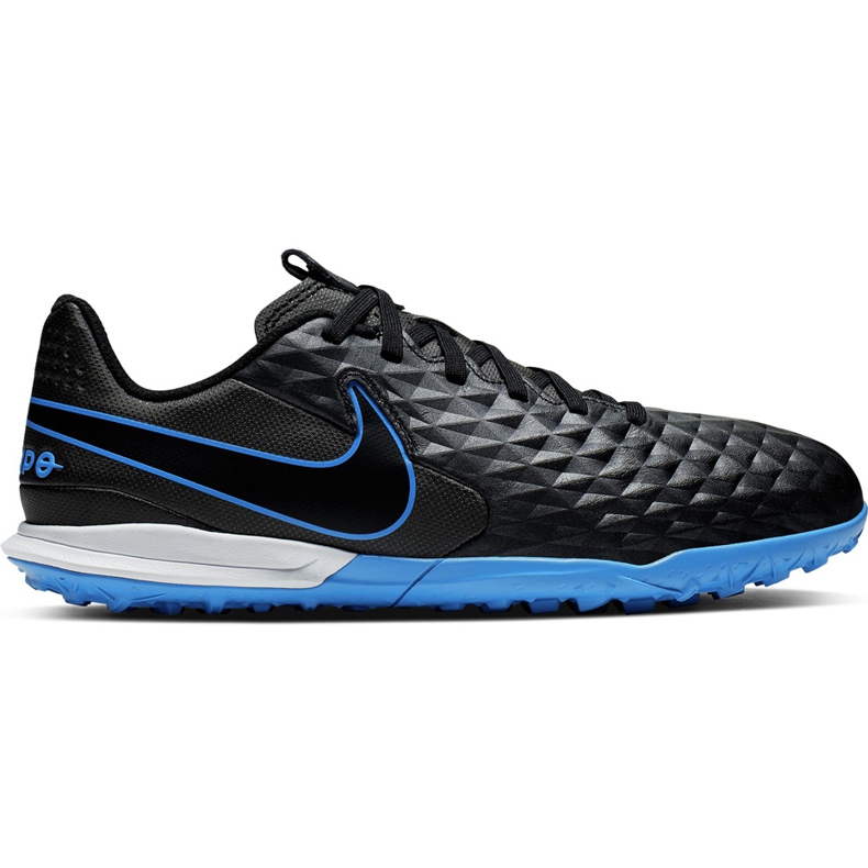Calzado de fútbol Nike Tiempo Legend 8 Academy Tf Junior AT5736 004 negro negro
