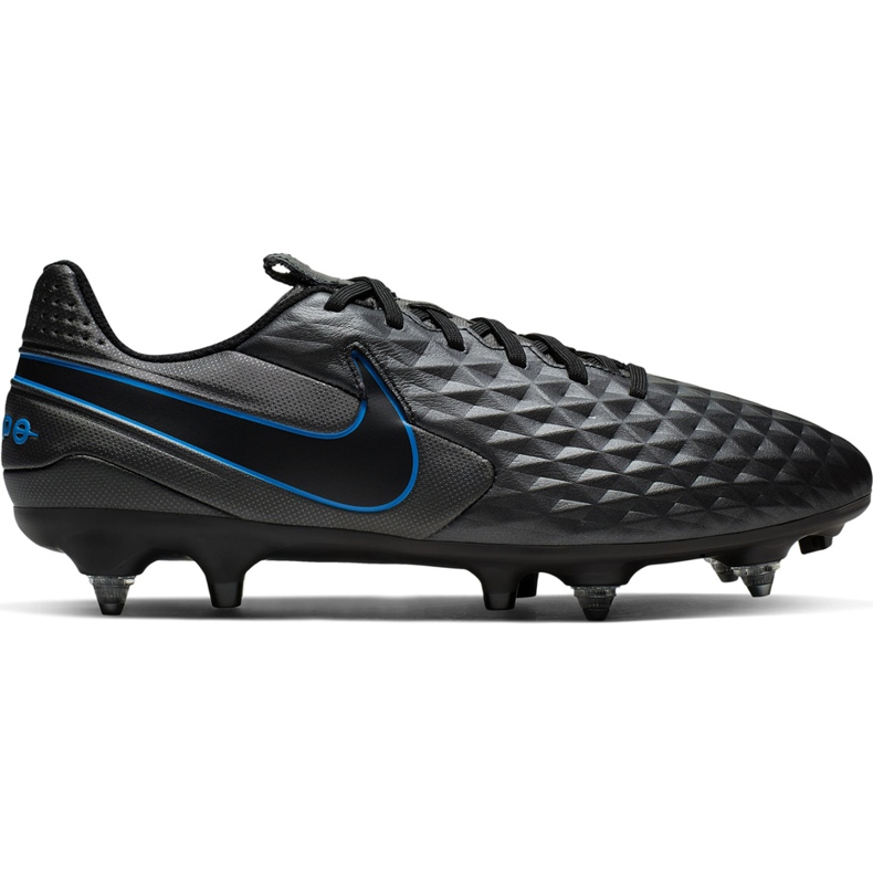 Zapatos de fútbol Nike Tiempo Legend 8 Academy Sg Pro Ac AT6014 004 negro negro