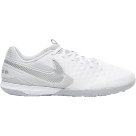 Zapatillas de fútbol Nike Tiempo React Legend 8 Pro Ic AT6134 100 negro blanco