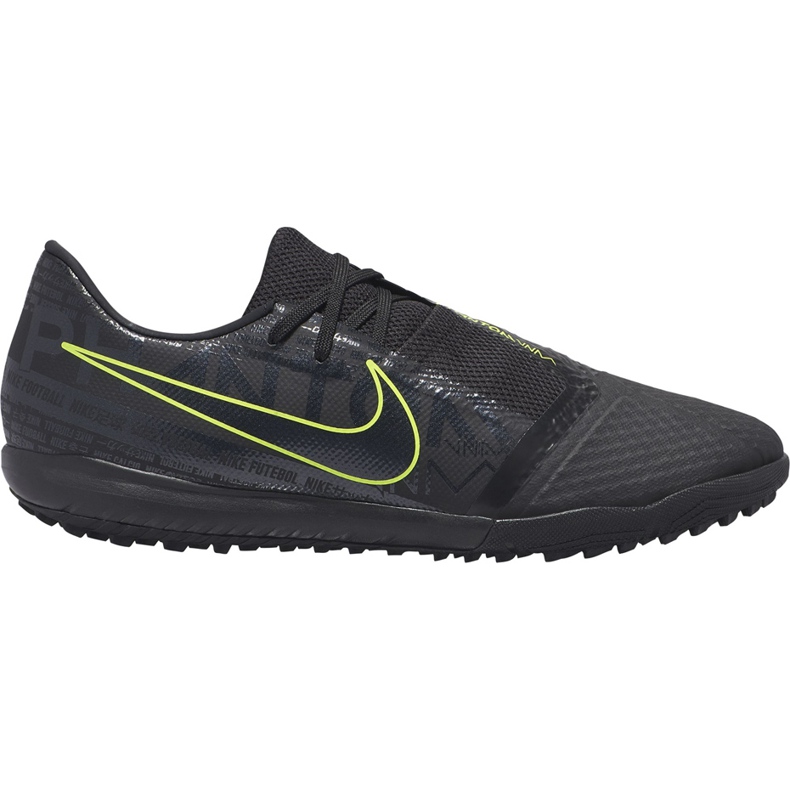Zapatos de fútbol Nike Phantom Venom Academy Tf AO0571 007 negro marrón