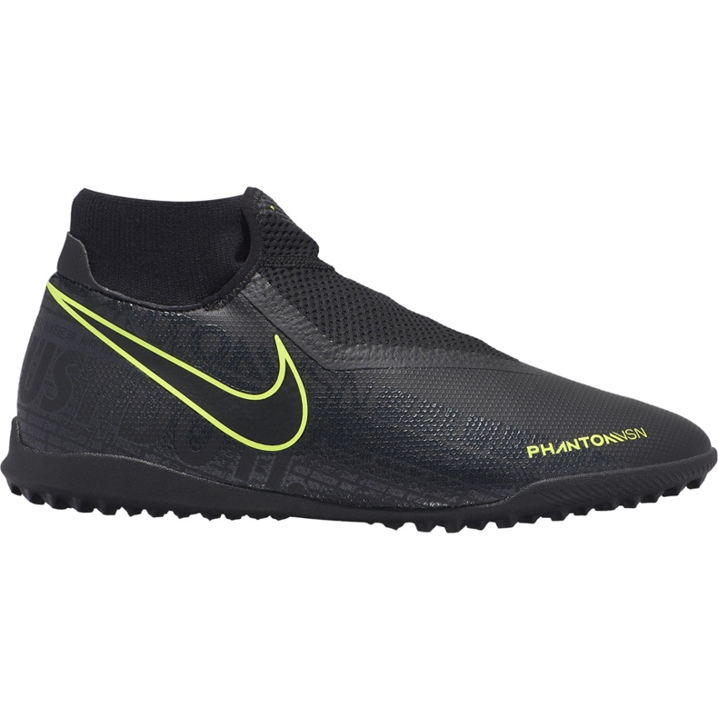 Zapatillas de fútbol Nike Phantom Vsn Academy Df Tf AO3269 007 negro negro