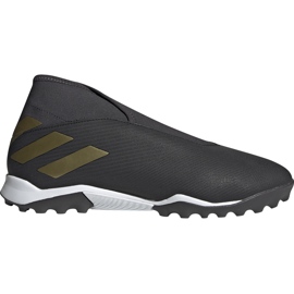 Zapatillas de fútbol Adidas Nemeziz 19.3 Ll Tf negras EF0386 negro negro