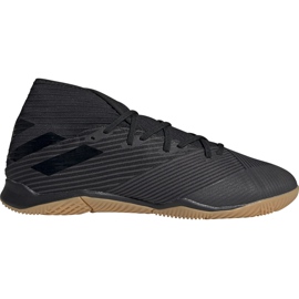 Adidas Nemeziz 19.3 In botas de fútbol negras F34413 negro negro