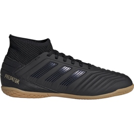 Adidas Predator 19.3 In Junior botas de fútbol negras G25805 negro negro