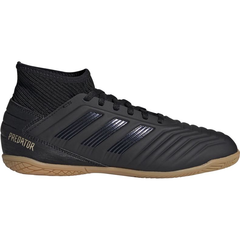 Adidas Predator 19.3 In Junior botas de fútbol negras G25805 negro negro