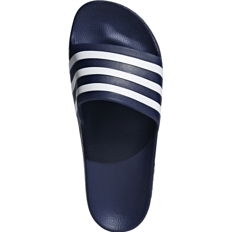 Zapatillas Adidas Adilette Aqua azul marino F35542 blanco
