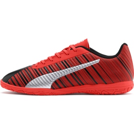 Botas de fútbol Puma One 5.4 It rojo-negro 105654 01