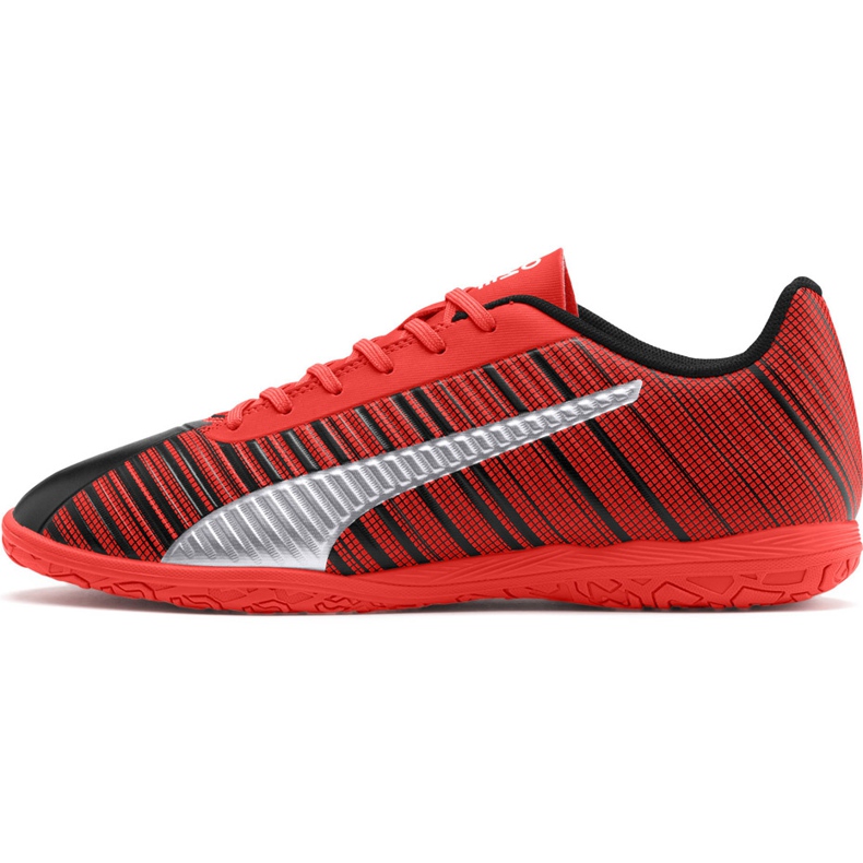 Botas de fútbol Puma One 5.4 It rojo-negro 105654 01
