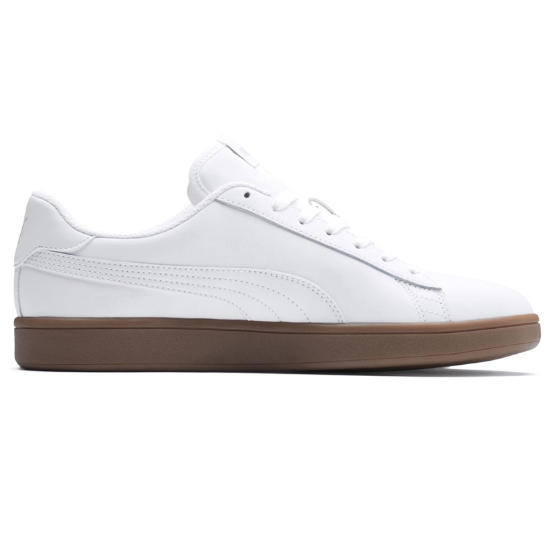 Zapatillas de hombres Puma Smash v2 L blancas 365215 13 blanco